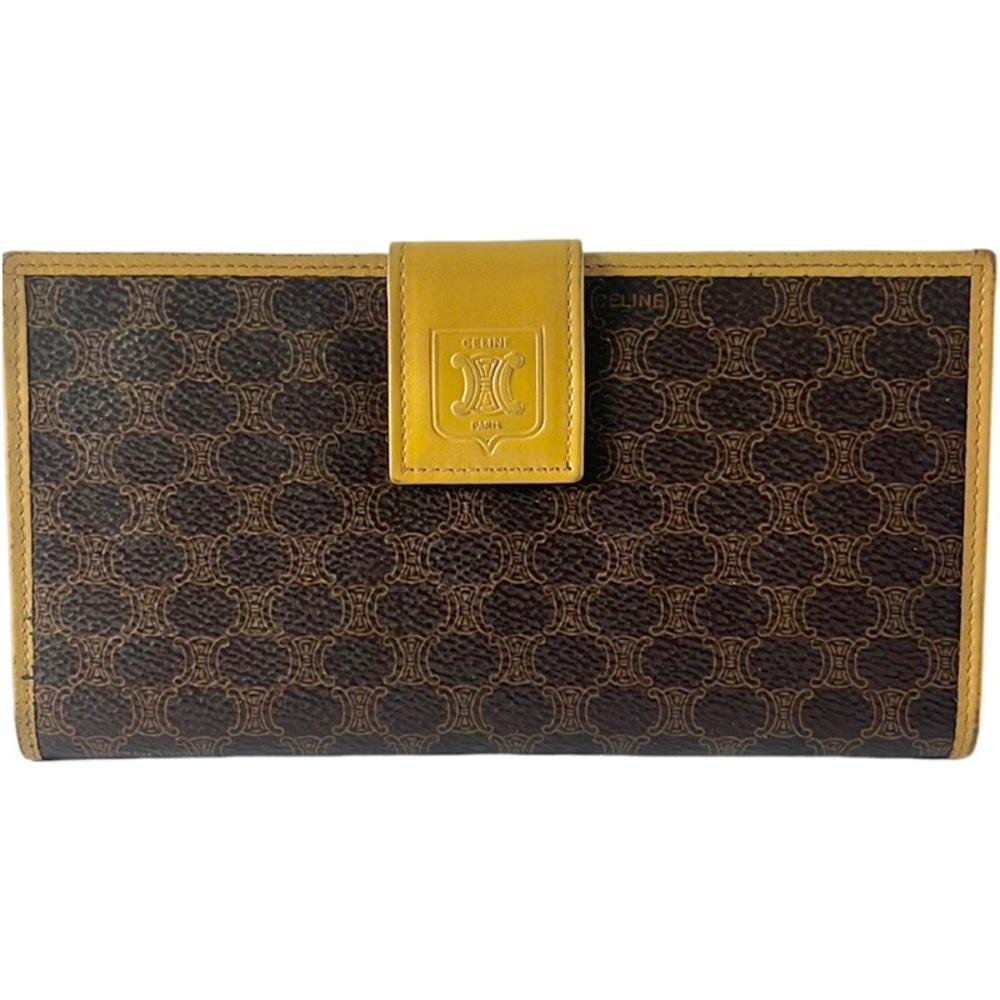 Céline Brown Macadam Long‎ Wallet